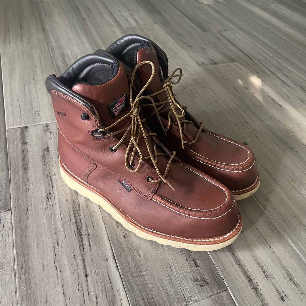 Red Wing Steel Toe Boots Mens. Size 11